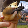 Где находится short squeeze в hamster combat. Боевой хомяк. Хомячок с автоматом. Вооруженный хомяк.