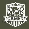 Old school life. Олд геймер. Old School Gamer. Игровой клуб logo. Олд скул логотип.