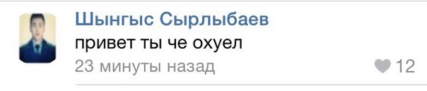 Привет Шынгыс