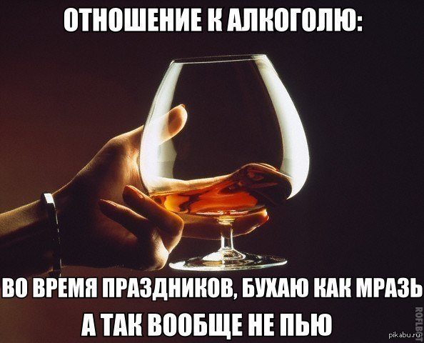 Отношение к алкоголю