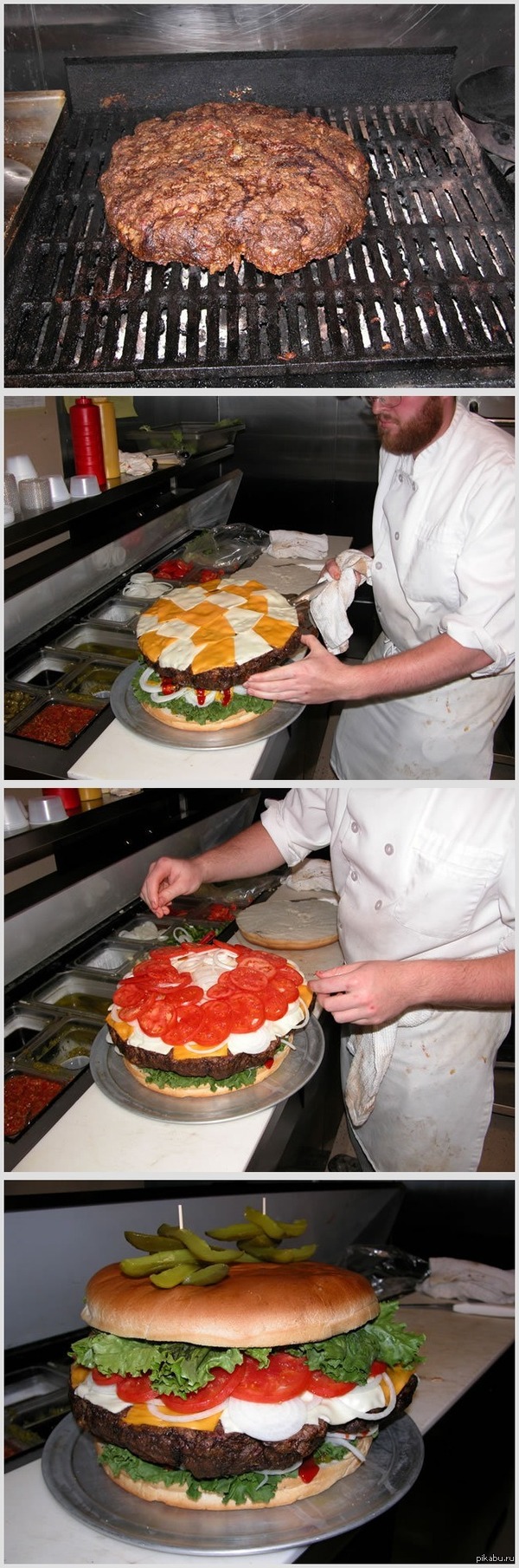 Worlds largest burger!!!