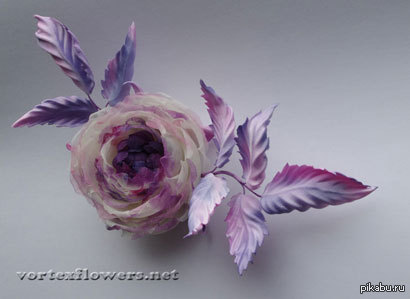     &quot;&quot;. -.  http://vortexflowers.net/master-klassy/roza-anglijskaya-iz-tkani-oliviya/  -     