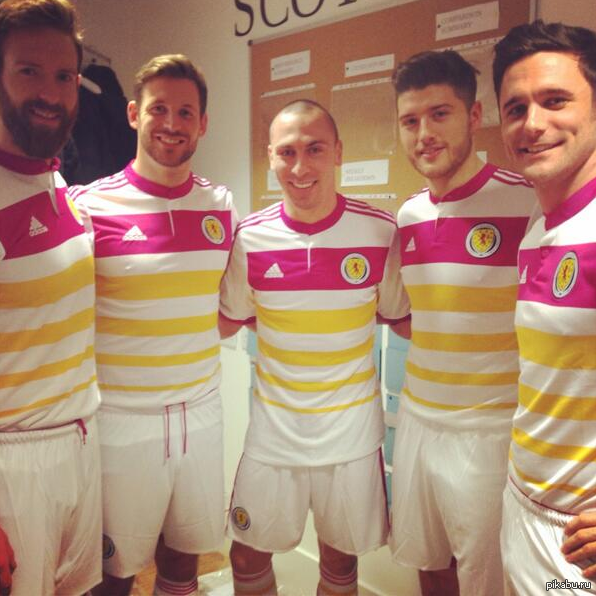 Форма сборной Шотландии