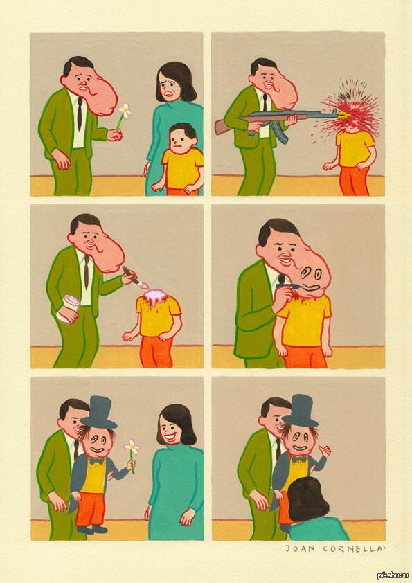 Severe addiction - Joan Cornella, Comics