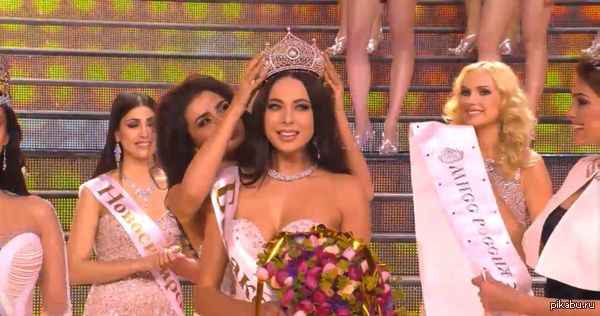 А тем временем в России выбрали Мисс 2014