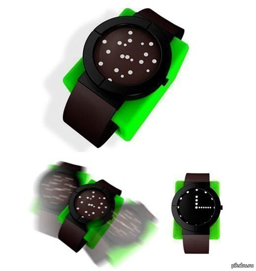 Tiwe oled - часы, показывающие время после встряхивания