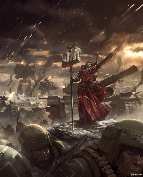 Only War: Shield of Humanity The men and women of the Imperial Guard sacrifice more and gain less than perhaps any other arm of the Imperial Armed Forces."  Commissar Ibram Gaunt