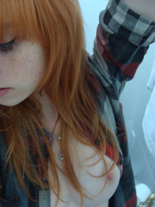 Redhead - NSFW, Redheads, Breast, Strawberry, Cell, Freckles