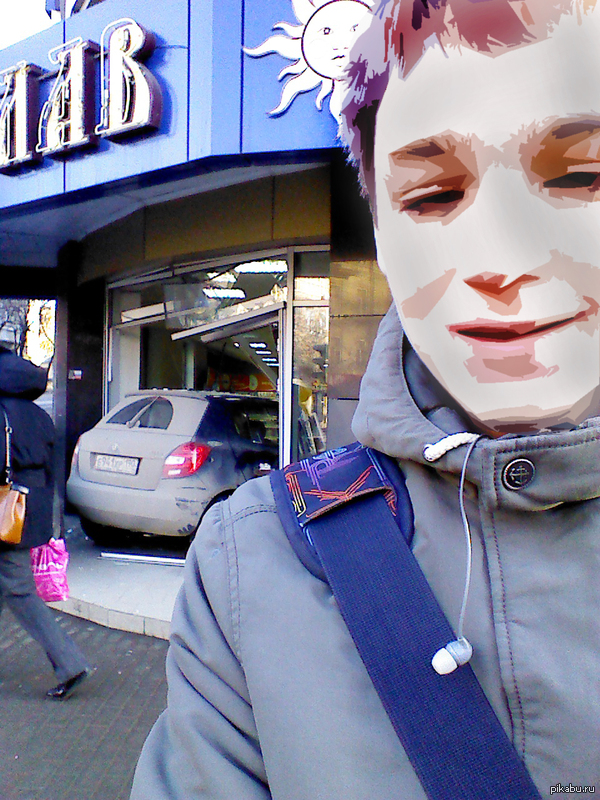 г. Саратов, мадам решила "съездить" за покупками:D