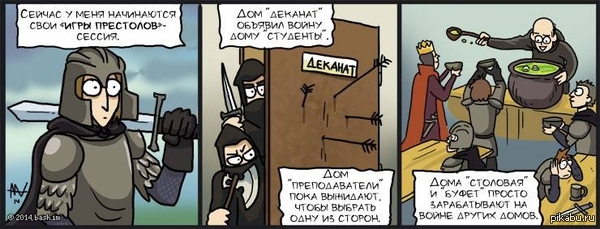 Игра Престолов. Студенческая версия.