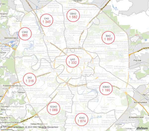 Карта проблем