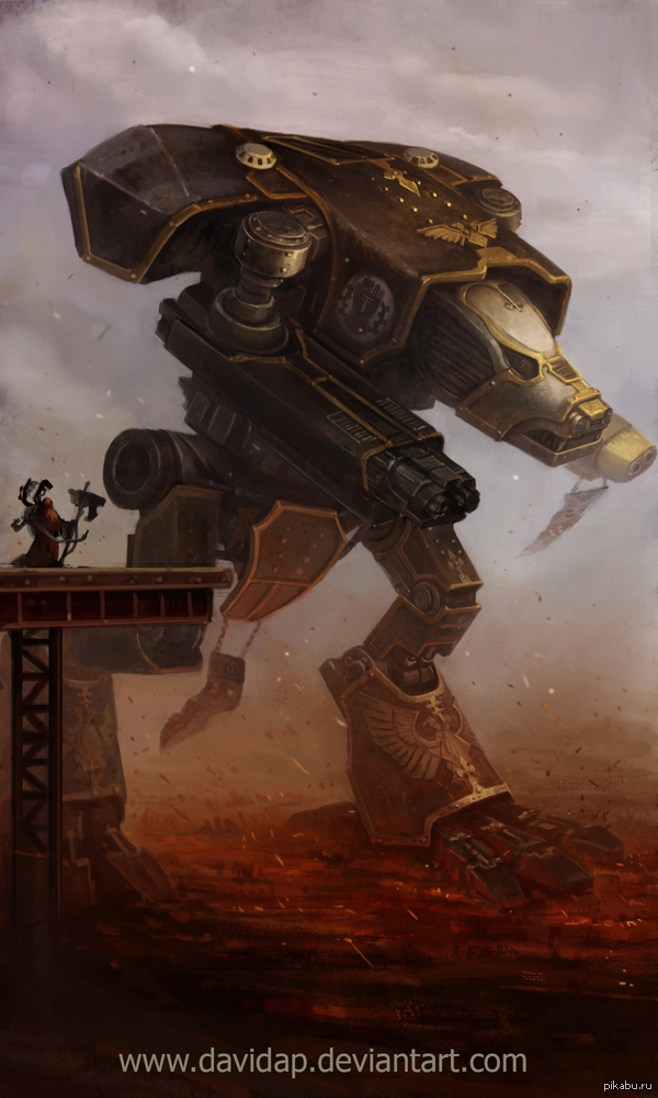   The Orders of the Adeptus Titanicus are the iron fist of the Emperor's rule. A velvet glove would serve no purpose