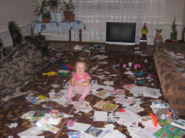 Попросили приглядеть за племянницей... отвлёкся ненадолго