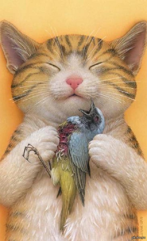 Котик. Живопись.