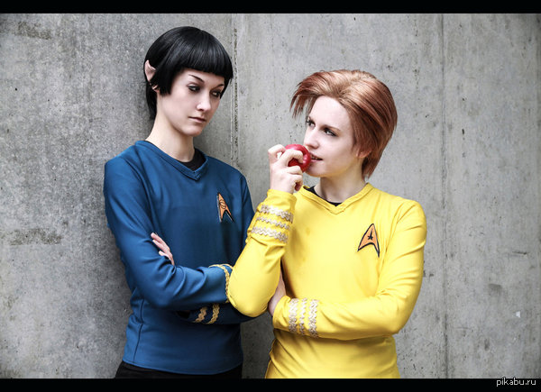 Happy cosmonautics day, comrades! - Star trek, Star track, Star Trek, Cosplay, Beautiful girl