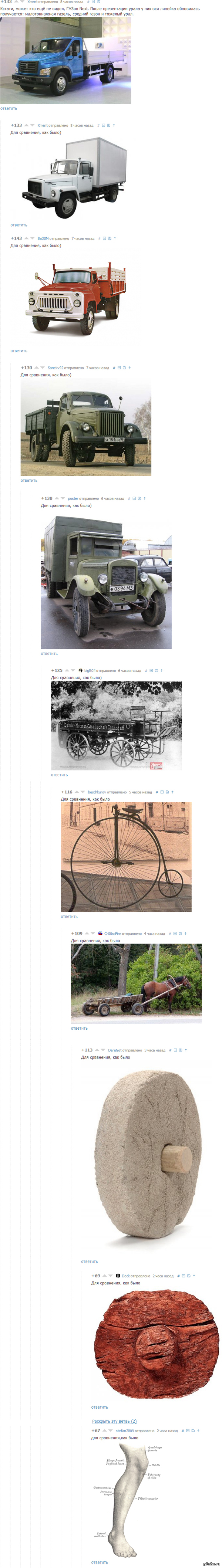 Для сравнения, как было раньше...