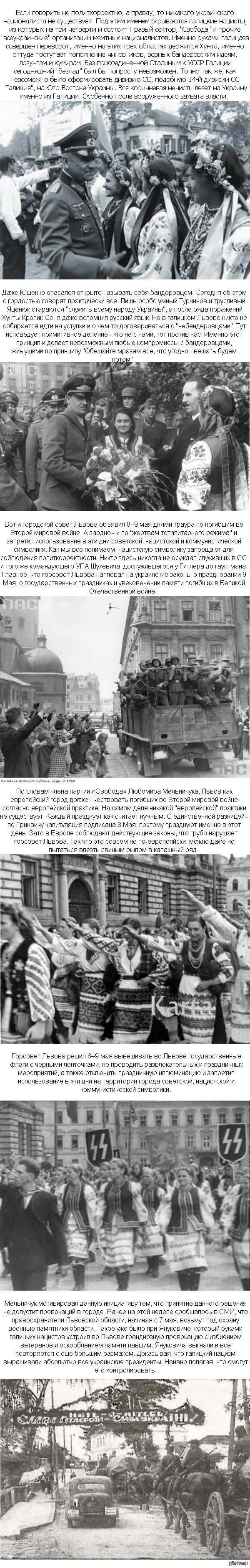 Звериная харя галицкого нацизма