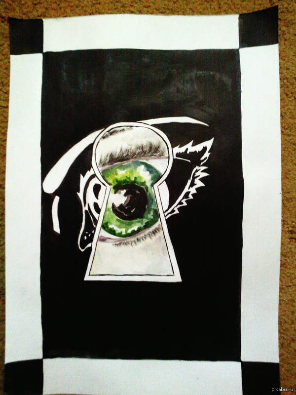 Подглядела...