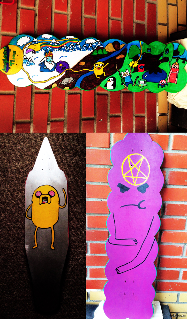 Longboard Adventure Time    ,  -  .