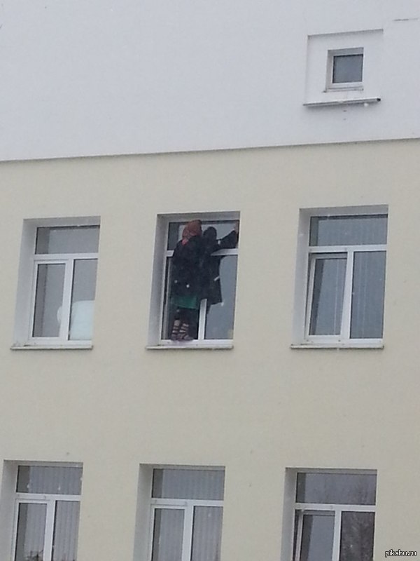 Мытье окон, уровень: Бог