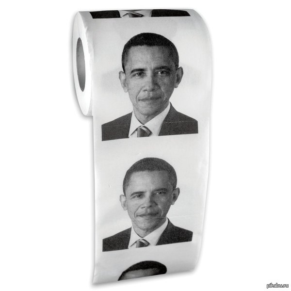   Big Mouth Toys Funny Toilet Paper: Obama  Price: $5.68