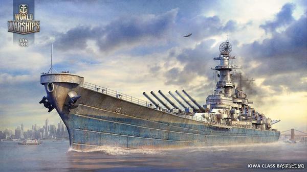   :  IOWA class battleship Wargaming Saint Petersburg (Lesta Studio)