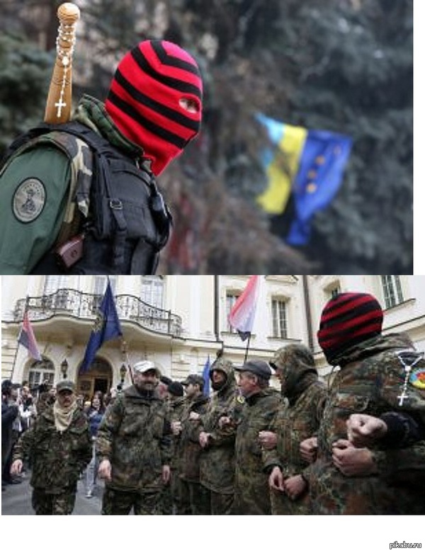 Самый нарядный в правом секторе.