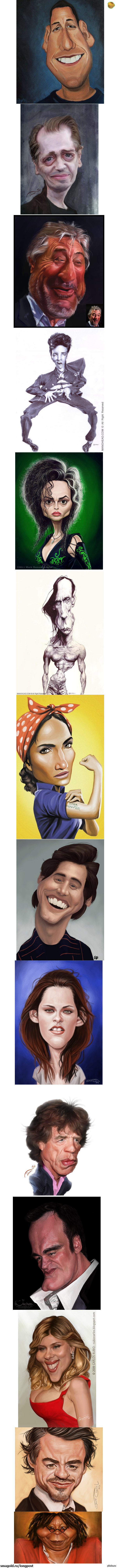 Звёздные карикатуры