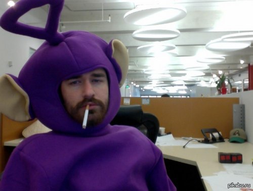 Суровые будни Тинки-Винки