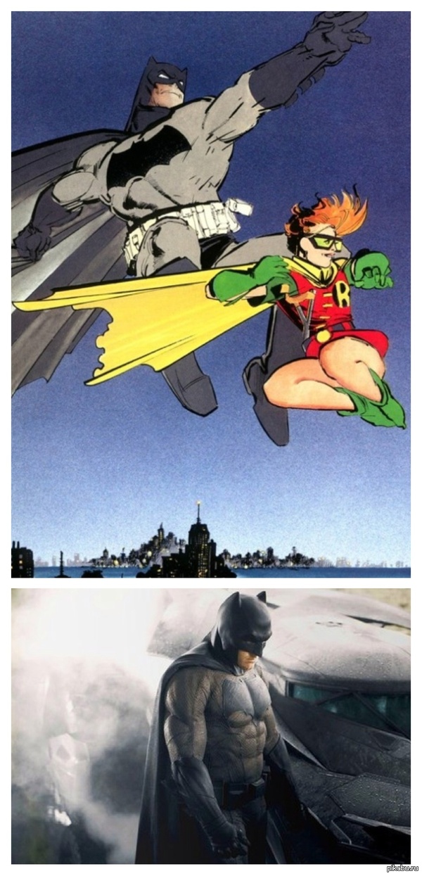 Возьмите комикс Френка Миллера «Возвращение Темного рыцаря», откройте третью часть, «Охота на Темного рыцаря»