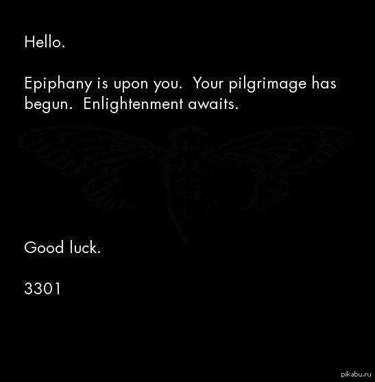 Cicada 3301         .      .   ,    ?          .