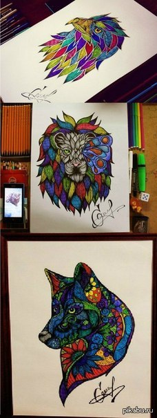 My art:) - My, Drawing, Drawing with a felt-tip pen, Creation, My drawings, My, Graphics, Marker, Author's post