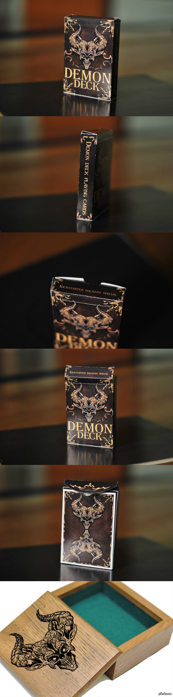 Demon Deck - playing cards.  ,      .     .     ,       .