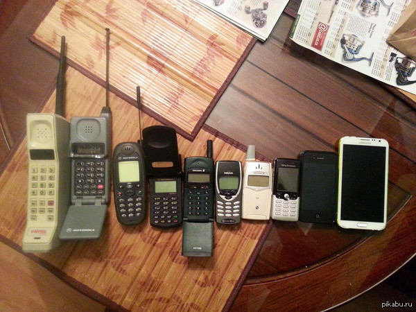 Cell Phones. - The photo, Humor, Mobile phones, Collection, Interesting