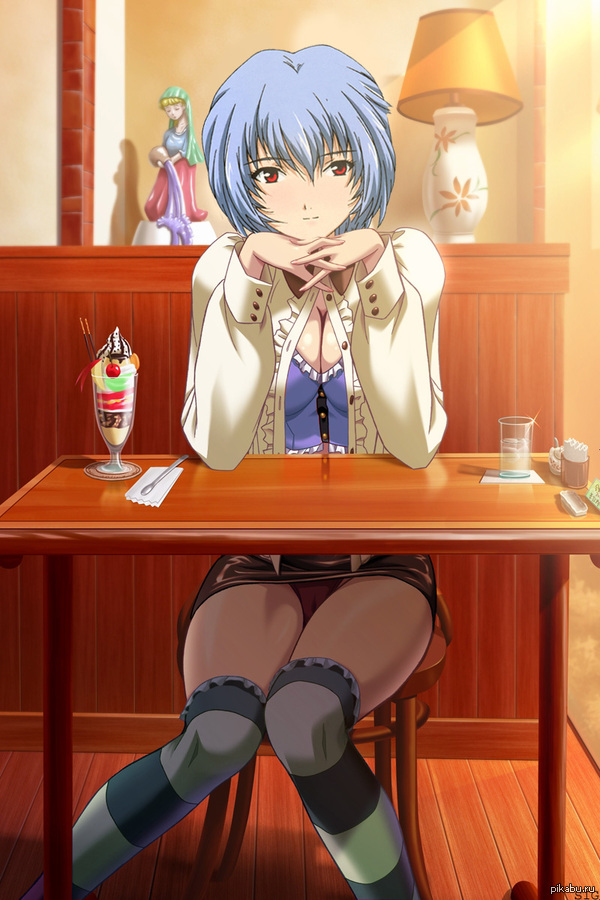 Some painting for Wednesday - NSFW, Eve, Rei ayanami, Evangelion, Painting, Anime, Hentai, Picture, Girls