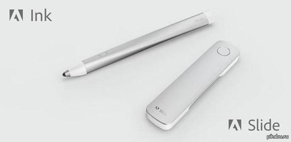 Adobe представила перо Ink и линейку Slide