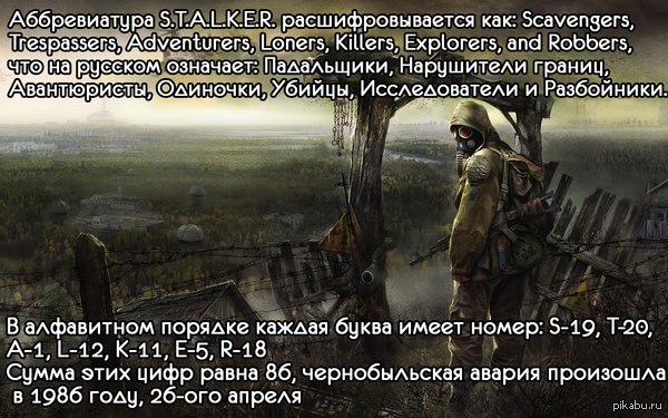 аббревиатура сталкер что значит. Смотреть фото аббревиатура сталкер что значит. Смотреть картинку аббревиатура сталкер что значит. Картинка про аббревиатура сталкер что значит. Фото аббревиатура сталкер что значит