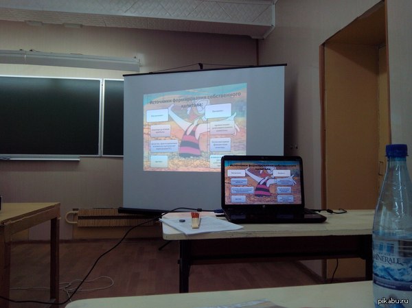 Немного Скруджа Макдака в моей презентации к диплому