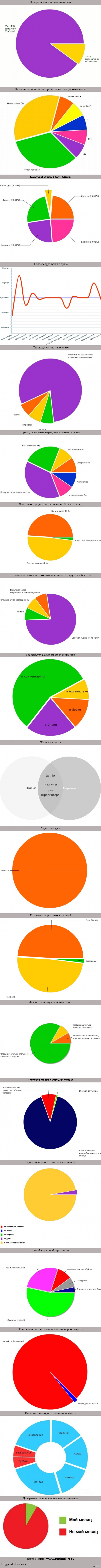 The truth of life in funny graphics - Schedule, Statistics, Truth, Longpost