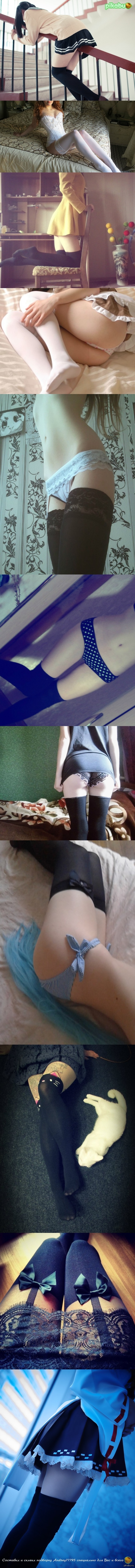 Compilation #12 - NSFW, Girls, Legs, Booty, Stockings, Longpost