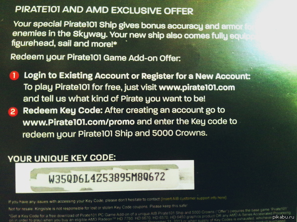    Pirate 101  AMD     AMD,    ,   .     5000 .