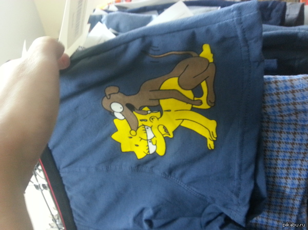 These are the panties they sell in second-hand stores - My, NSFW, Lisa Simpson, The Simpsons