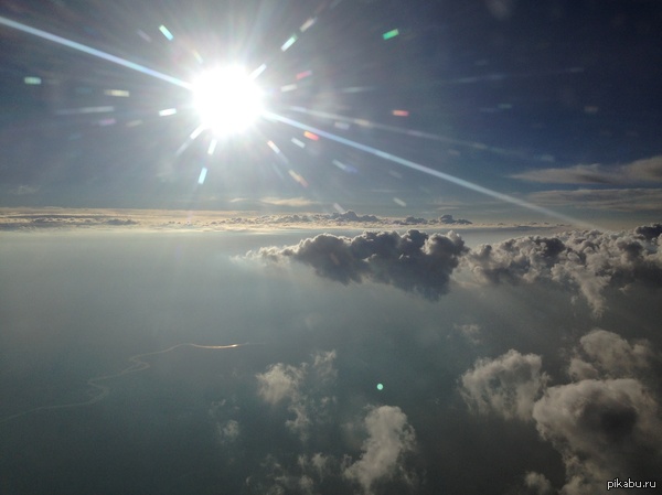 Рассвет над алматинской областью