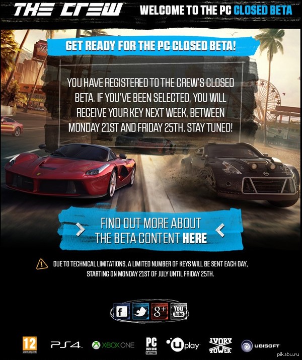 The Crew beta