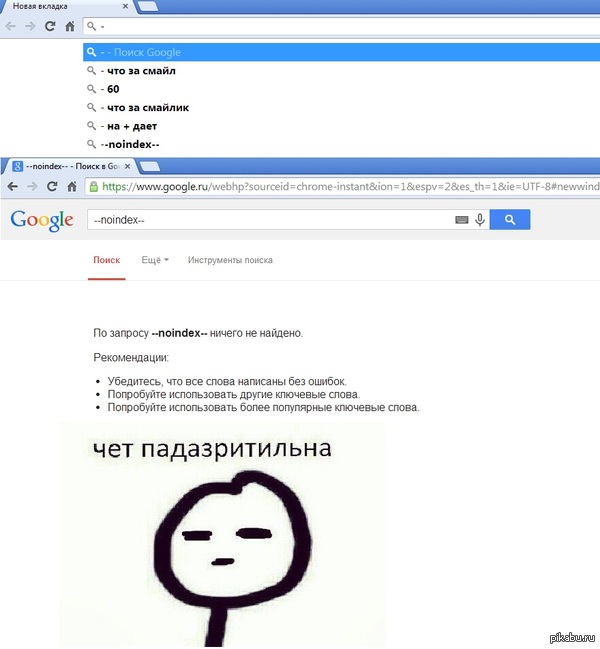 В google chrome случайно нажал "-"