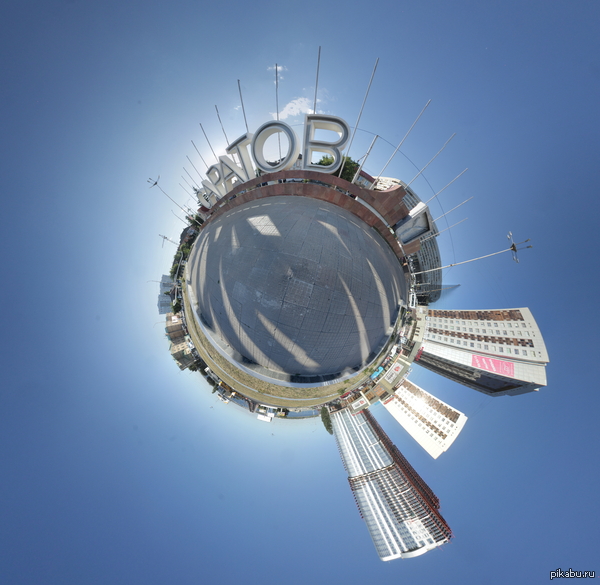 Сферическая панорама моего города