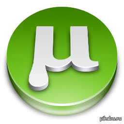 Значок торрента. Utorrent icon 3d.