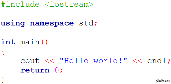 Как написать hello. Hello World c++. Hello World c++ код. Программа hello World. Hello World программирование с++.