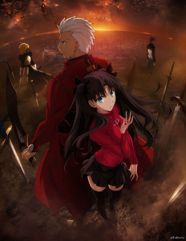 official anime art for Fate stay night (Unlimited Blade Works) [TV 1-2] - Anime, Art, Fate-stay night, Ubw