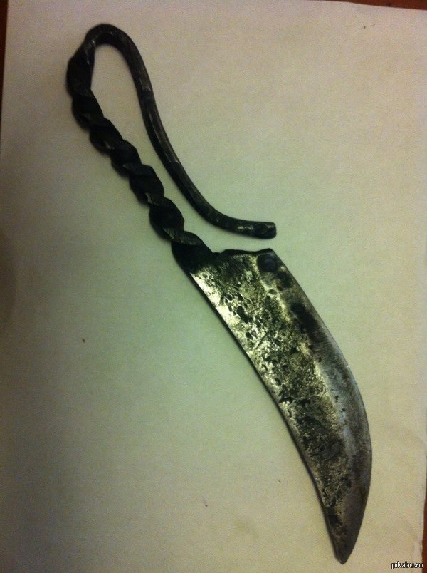 Мой первый нож)